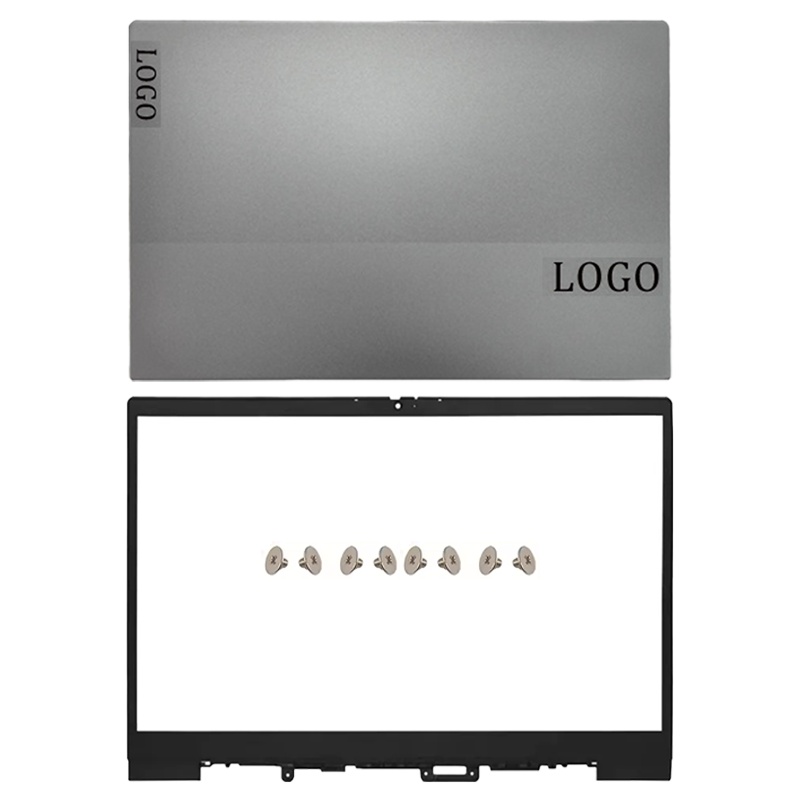 Originele Vervang Laptop Case Voor Lenovo Thinkbook 15 G2 ITL ZIJN G3 ACL ITL LCD Back Cover Voorkant Palmsteun Bottom Case: Donkergroen