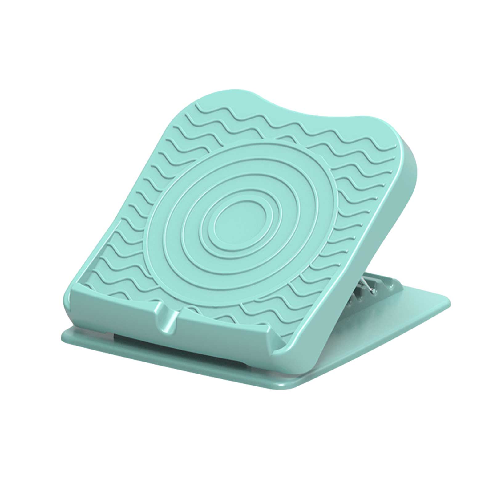 Tension board oblique pedal folding bar stool household tendon stretcher compression tendon stovepipe fitness device: Cyan Blue