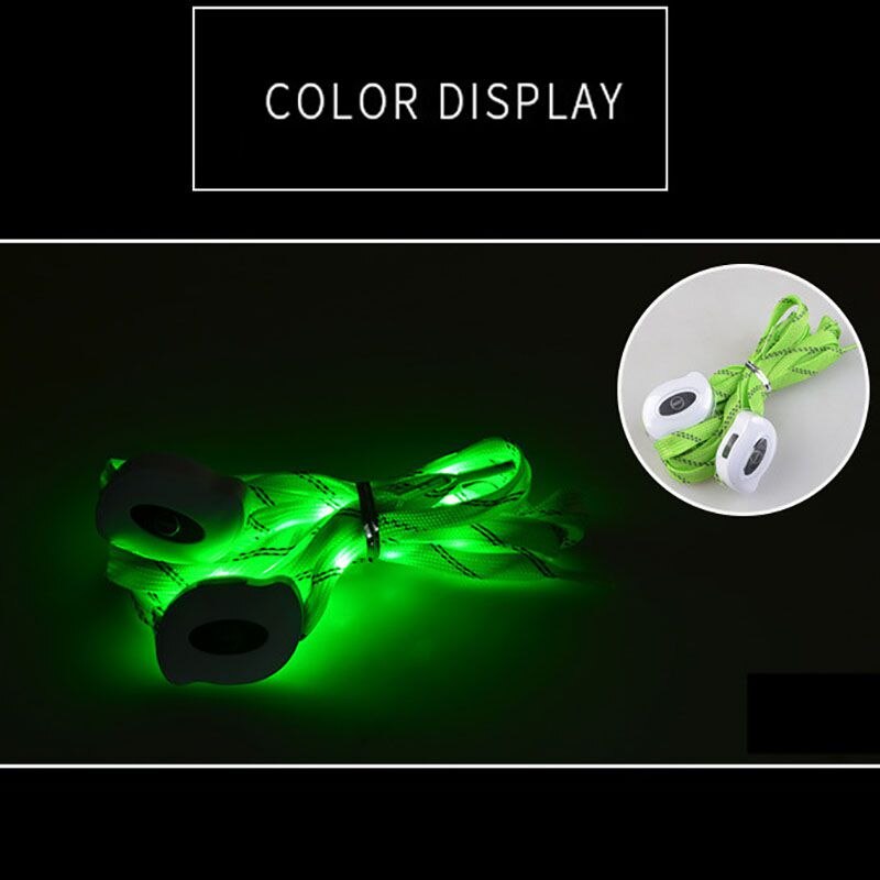 Night Mode Usb Opladen Shine Led Change Lichtgevende Schoenveter Club Party Lichtgevende Glow Light Up Strap Droppingship