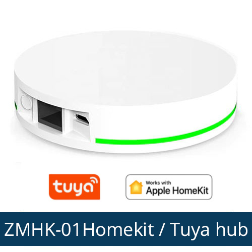 Zemismart tuya zigbee gateway zigbee 3.0 hub med nätverkskabeluttag trådbunden anslutning smart life control: Homekit kontroll