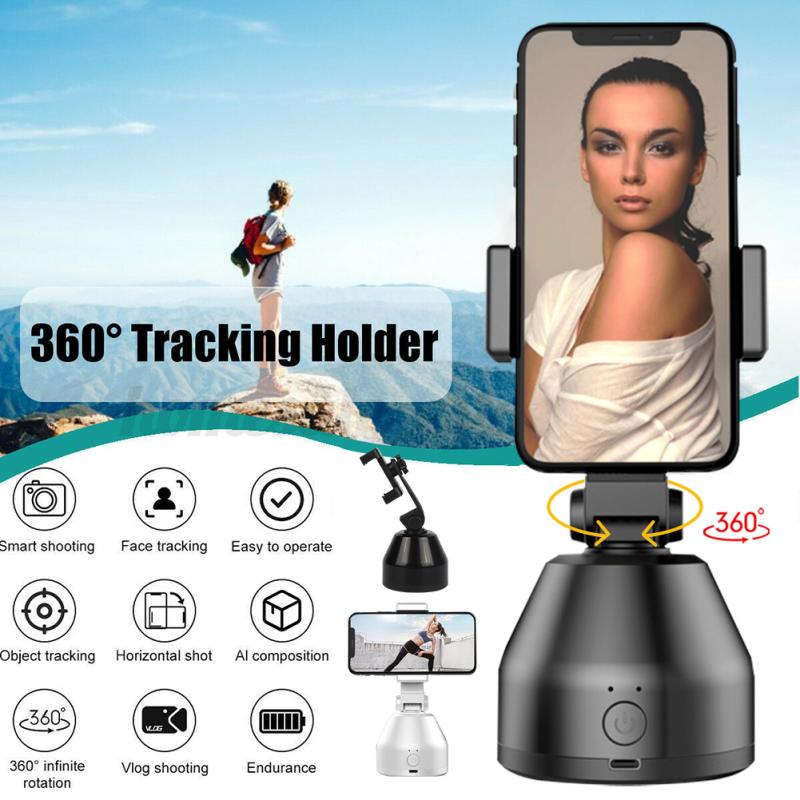 Smartphone Gimbal Stabilisator Auto Tracking Telefoon Houder 360 Rotatie Auto Gezicht Tracking Selfie Stick Compatibel Met Alle Telefoons