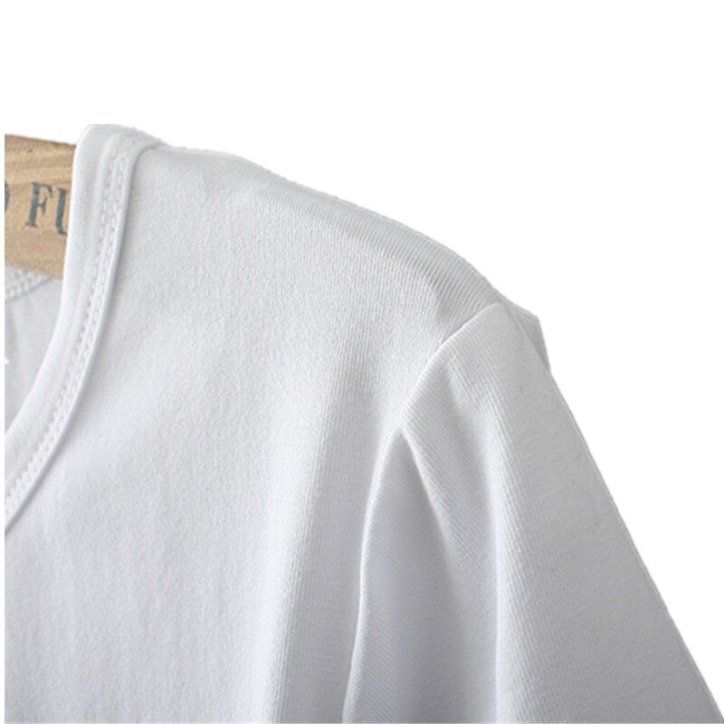 men's casual simple white T-shirt Equipment disc printing cool summer tops