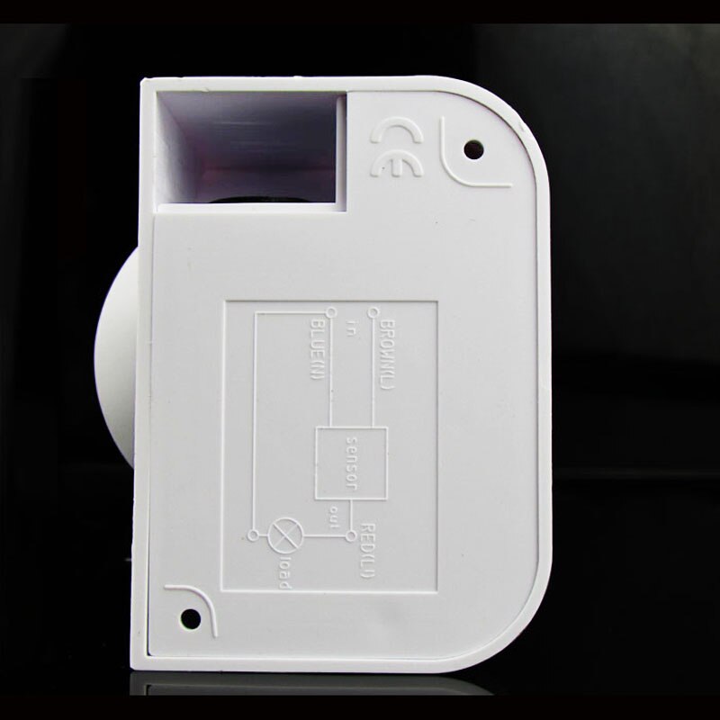 110V-240V Outdoor Ip44 180 Degree 50/60Hz Security Pir Motion Movement Sensor Detector Switch Infrared Motion Sensor Switch