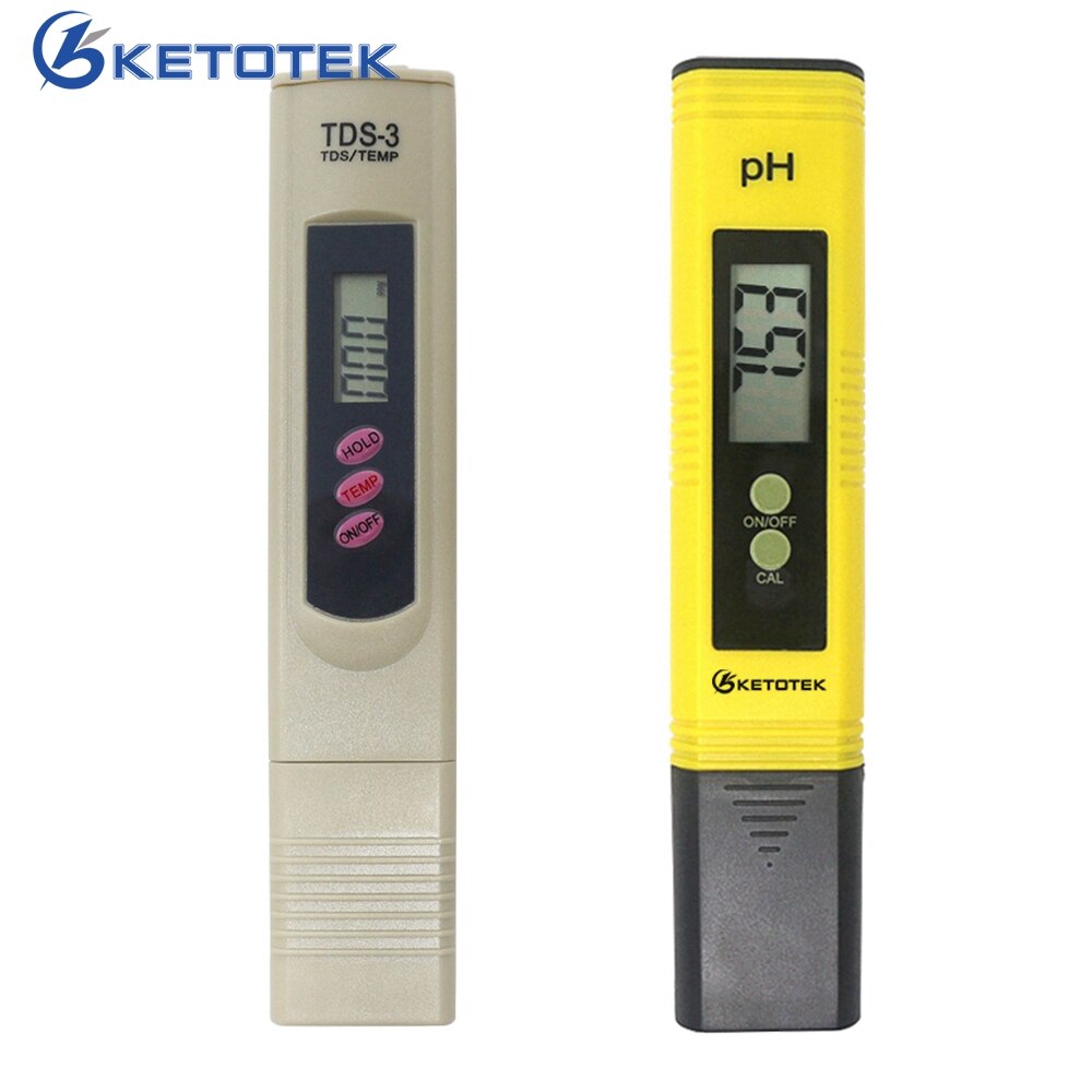 Portable Digital ATC PH Meter TDS Tester Aquatic Aquarium Pool Water Wine Urine LCD Pen PH TDS Monitor