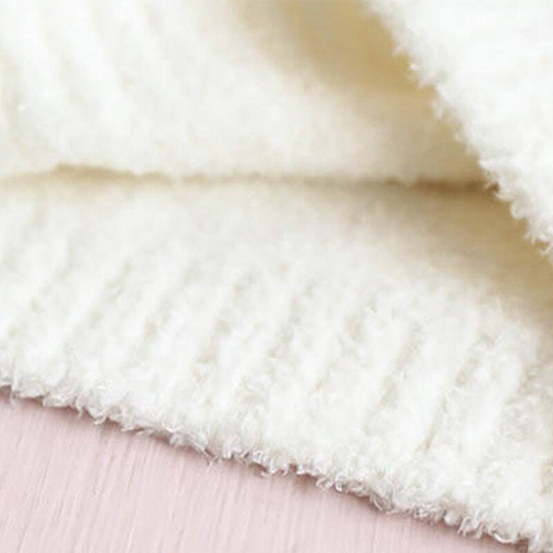 Baby gebreide trui meisje winter en herfst lange mouw warme halfhoge kraag schattige hartjes trui meisjes 3-7y