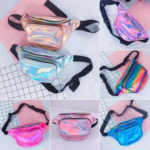 Vrouwen pailletten glitter taille heuptasje riem heuptasje tasje heuptasje messenger handtas opbergzakken