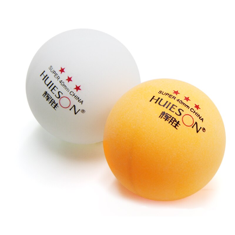 10 st bordtennisboll för tävlingsträning pingisbollar 40mm st 3- stjärniga pingisbollar vit orange billigt