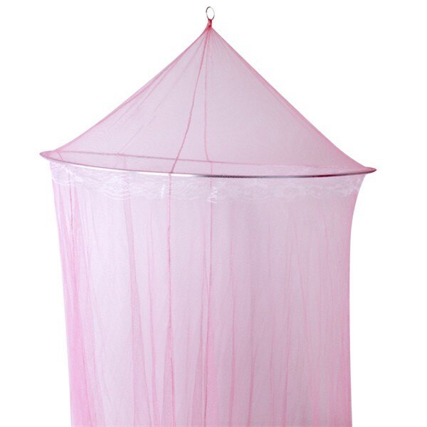 Zomer Baby Wieg Klamboe Baby Care Insect Fly Canopy Netting Dome Mosquit Cover Baby Beschermen: Pink