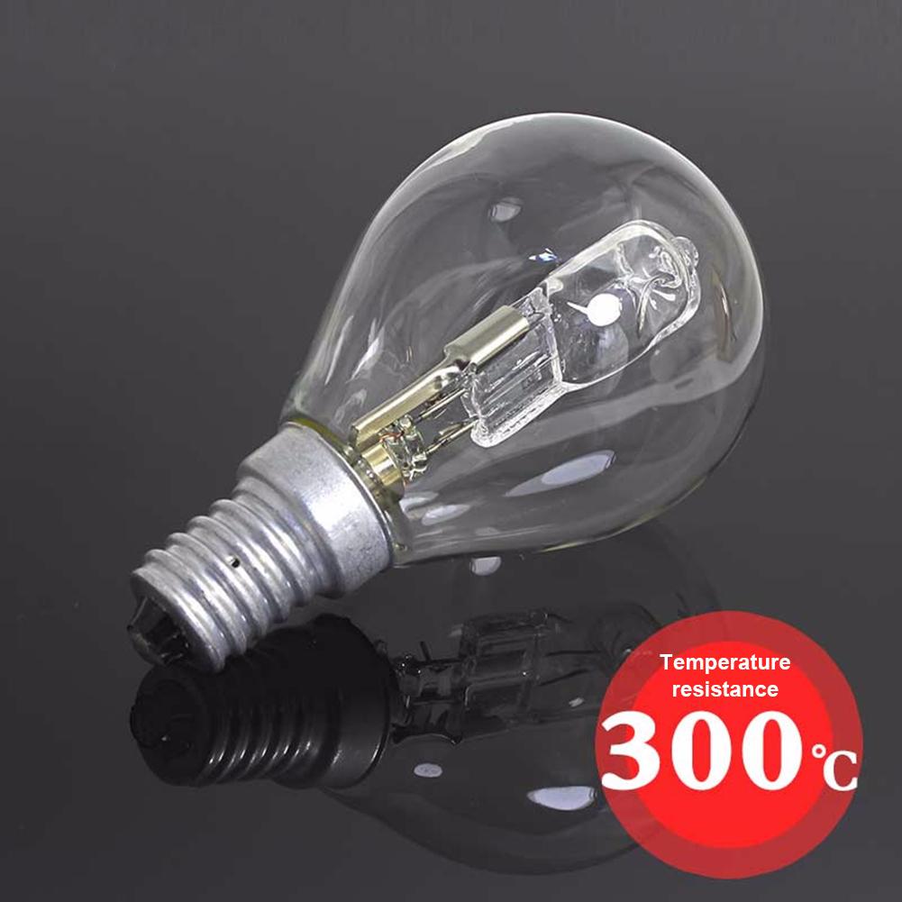 P45 Halogen Bulb 42W E14 220V High Temperature Resistant 300 Degree Oven Light Oven Light Indoor Lighting E14 Screw Light