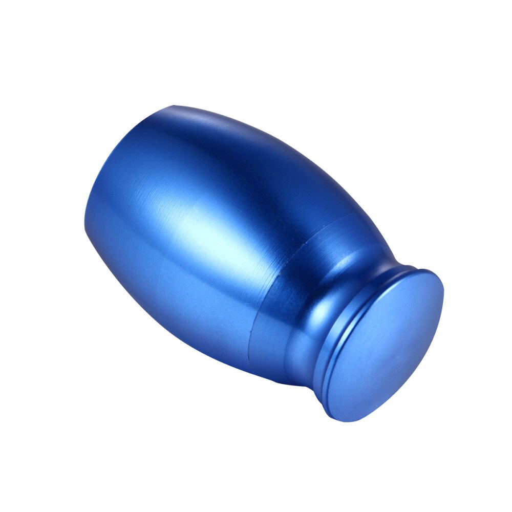 1Pc Pet Urn Stainless Steel Portable Starry Blue Cinerary Urn Funeral Casket Decent Urn for Animal Lovers Pet Dogs: Default Title