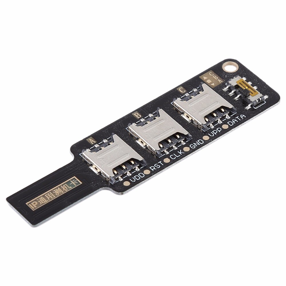3 in 1 SIM Mobile Phone IP Universal Test Card