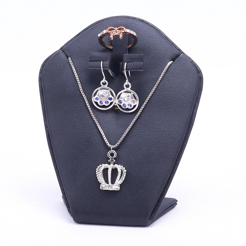 Mannequin buste sieraden display rek ketting display houder sieraden organizer voor oorbellen/oorbellen standaard ketting ketting