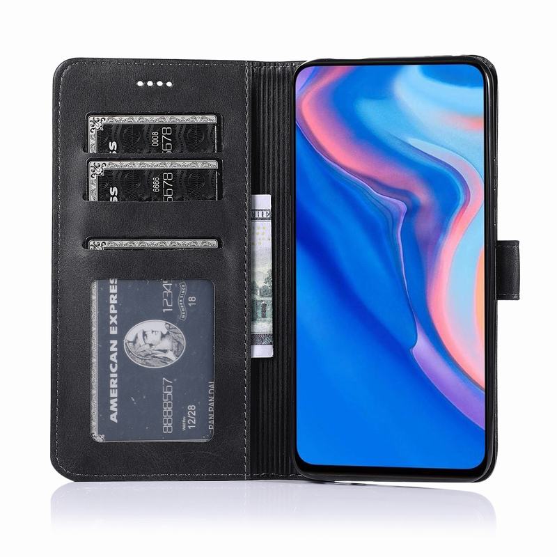 fallen Für Huawei Honor 9X Abdeckung fallen Luxus Stehen Brieftasche magnetisch Verschluss schlicht kippen Leder Telefon Tasche Auf Ehre 9 X Honor9X Coque