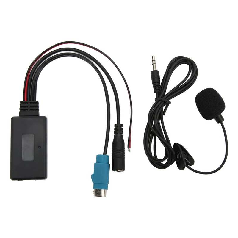 Audio Music Adapter Bluetooth 5.0 Car Audio Kabel Met Microfoon Vervanging Voor Alpine Kce‑ 236B Voor Android Smartphone