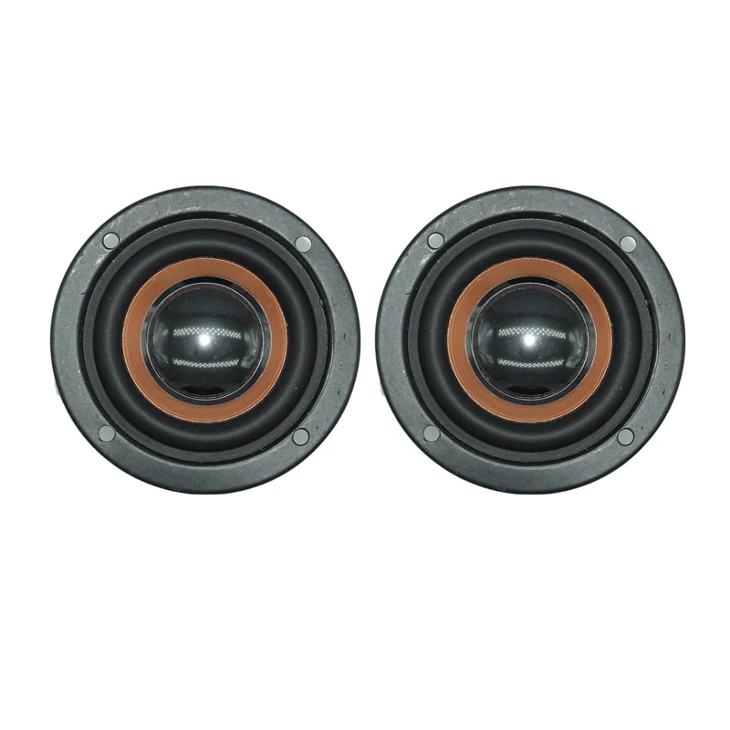 2 pcs/lot 2.5 Inch Audio 4 ohm 3W Magnetic Speakers Subwoofer 63mm Round Bass Loudspeaker DIY Home Amplifier Bluetooth Woofer