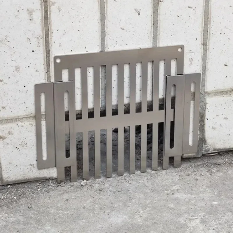Zijwand Hoek Afvoerputje voor Dak Anti Bladmuis Balkon Zijafvoer Filterscherm Demontage van het rooster Roestvrij staal