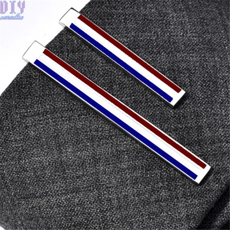 Luxe Bruiloft Tie Clips Eenvoudige Streep Stropdas Stropdas Pin Bar Sluiting Clip Badges