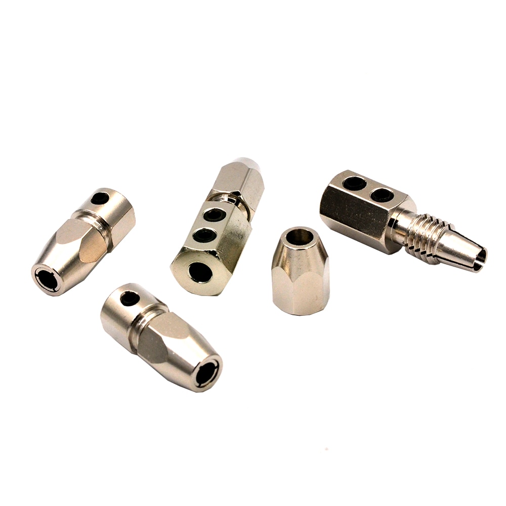 Rc Boot Flexibele Koppeling Roestvrij Soft Shaft Lock 3.18x4mm 4x4mm Flex Spantang Koppeling Voor 3.18/4/5mm Motoras