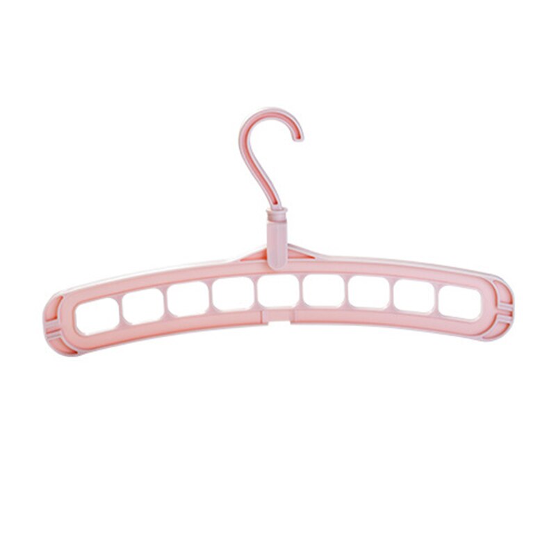 Cintre pliant à 9 trous | Horizontal Vertical rotatif, support de rangement des vêtements à double usage, support de cintre, étagère organisateur de garde-robe