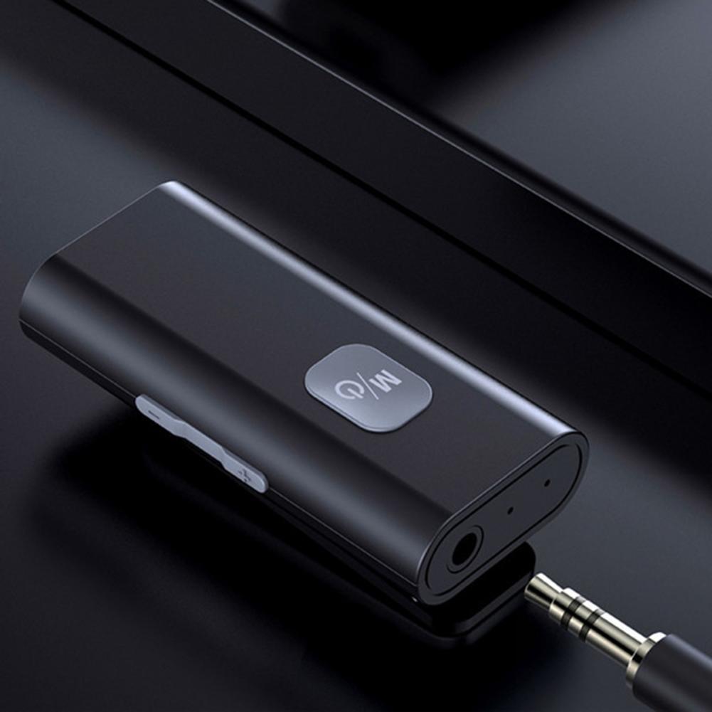 SR11 Bt Ontvanger Bluetooth-Compatibele Ontvanger Draagbare Draadloze Ontvanger Dual Link 3.5Mm Geen Vertraging Audio Adapter Voor Auto