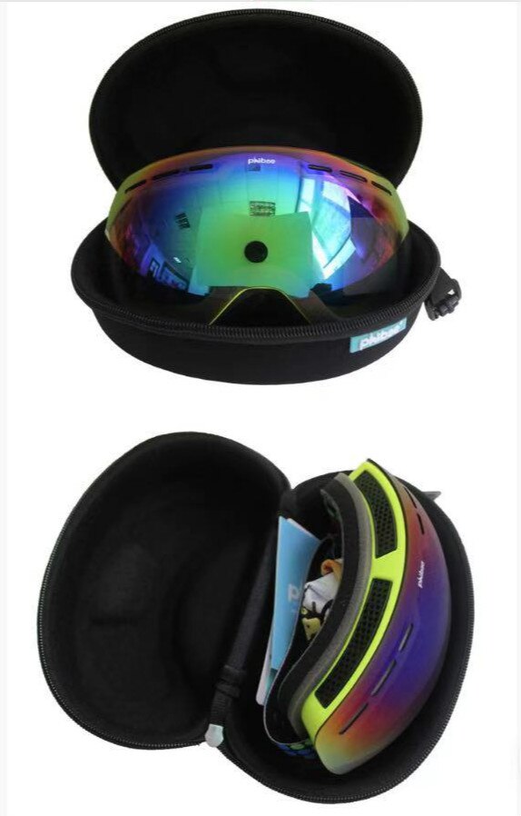 Skibrillen heren dames kinderen brillen snowboard anti-condens grote skimasker sneeuwbril skiën dubbel  uv400 bescherming buitensport