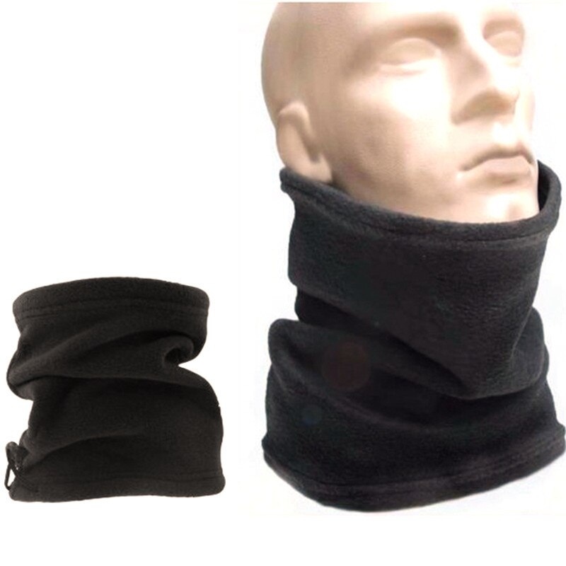 Udendørs ridning fleece halstørklæde pullover hals gamacher multifunktionel vinter hovedbeklædning varm holder maske hat til mænd og kvinder