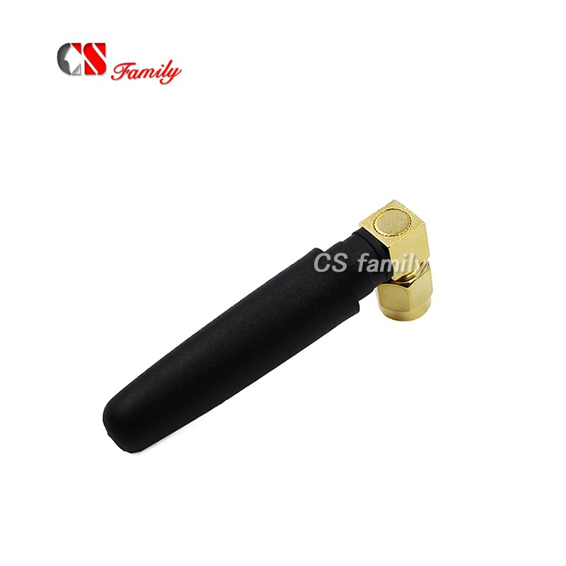 Haakse 2.4G Wifi Antenne, Rubber Behuizing Wifi Antenne 5 Stk/partij