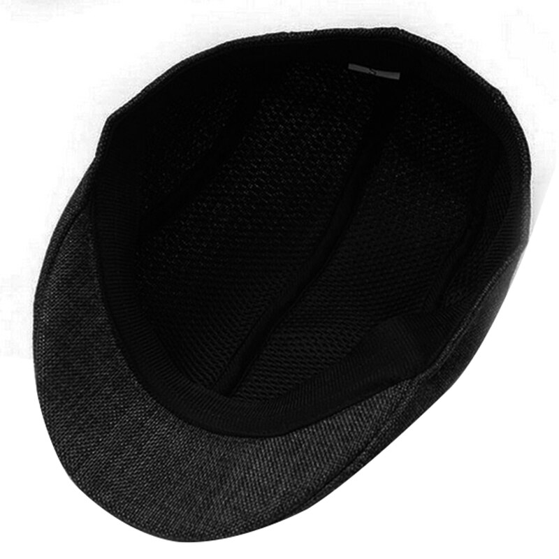 Para Mujer gorra plana de taxista de Boina de pico de pato Golf de gorras sombrero Boina de vendedor de periódicos sombrero de la Boina de otoño e invierno