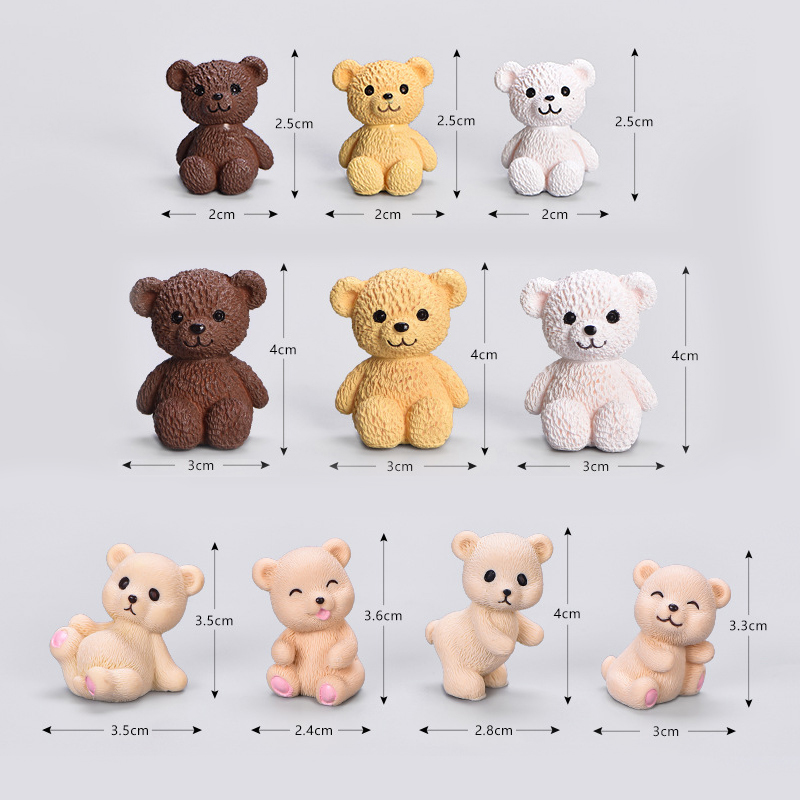 Cartoon Hars Beer Pop Sleutelhanger Vrouwen Mannen Leuke Anime Teddy Sleutelhanger Op Tas Auto Trinket Sieraden Bruiloft Meisjes