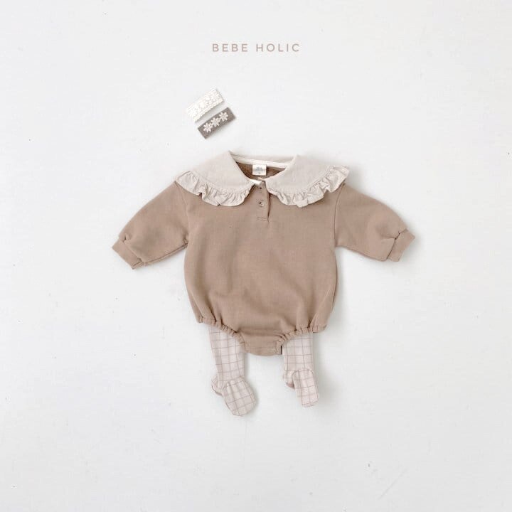 Babykleidung für mädchen mit großem revers, einfarbiger babybody aus baumwolle, langarm-Baby-jungen-strampler