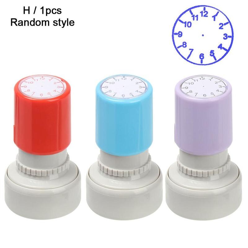 Clock Stamp Teaching Tool A Variety Of Styles Of Stamps For Children To Learn Clocks Students Teaching Tool Stamps: H