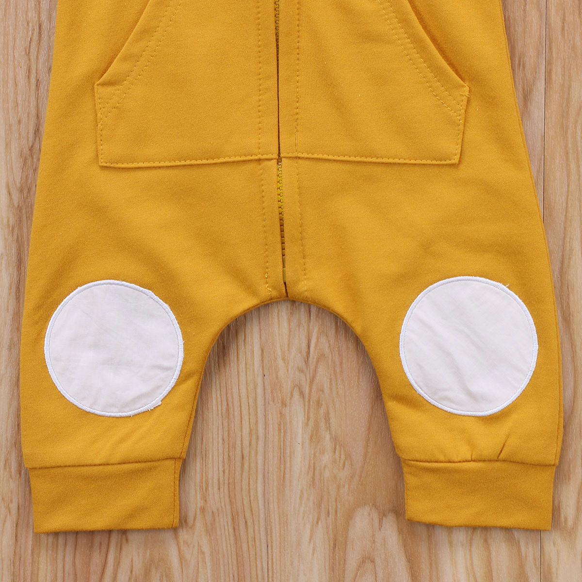 Cute Bear Baby Rompers Newborn Infants Boys Girls Clothes Kids Hooded Jumpsuit Outfit Pullover
