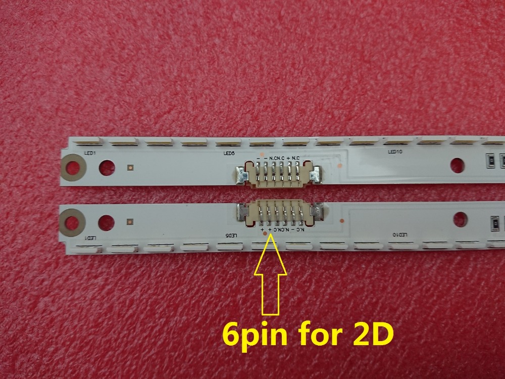 Led-hintergrundbeleuchtung streifen 56 lampe für samsung 40 "tv  ua40 es 6100j ue40 es 5500k 2012 svs 40 7032 nnb rechts/links 56 2d t400 hvn 01.0 le400 bga -b1
