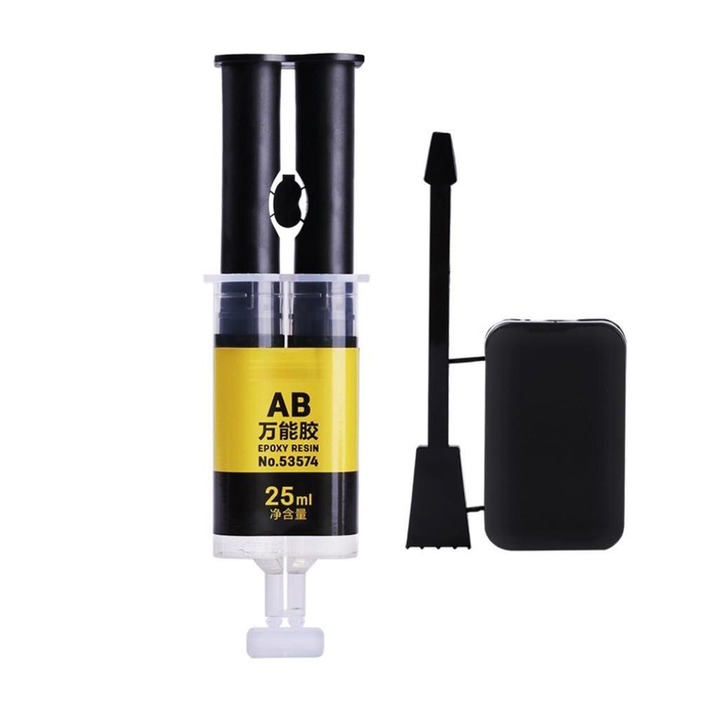 1pc 50ml résine époxy haute résistance AB colle 5 secondes fibre de verre céramique plastique dur résine époxy adhésif