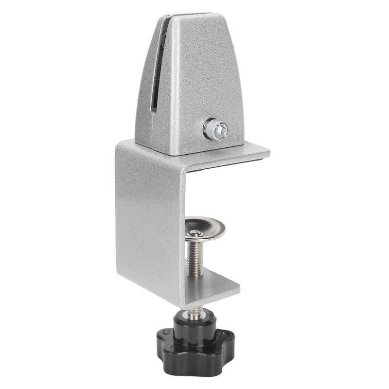Verdikte Verstelbare Scherm Clip Punch-Gratis Bureau Clapboard Klem Glas Bevestiging Klem Beugel