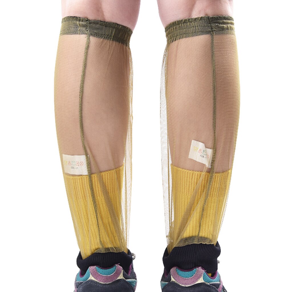 Foot Leg Cover Insect Protective Mesh Netting Suit Bug Pants Suits for Fishing Hiking Camping Gardening