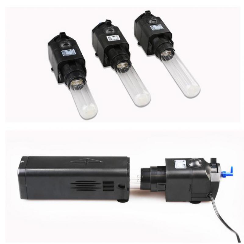 4 in 1 Internal Fish Tank UV Sterilizer Filter Pump With 7/9/13W UV Lamp Pond Aquarium Submersible Oxygen Filter Water Pump 220V