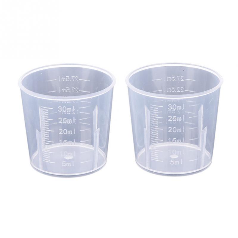 Measure Jug Pour Spout Surface Kitchen Laboratory Measuring Cup Scale Transparent Cooking Tool 20/30/50/300/500/1000ML #1025