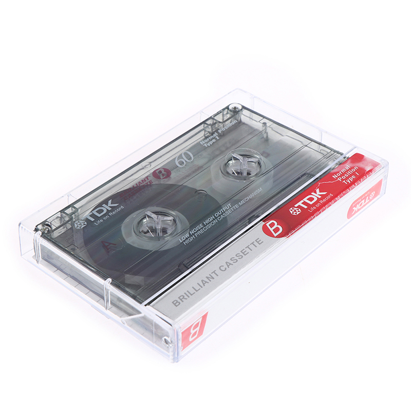 Empty 60 Minutes Magnetic Audio Tape Standard Cassette Blank Tape Player Recording For Speech Music Recording