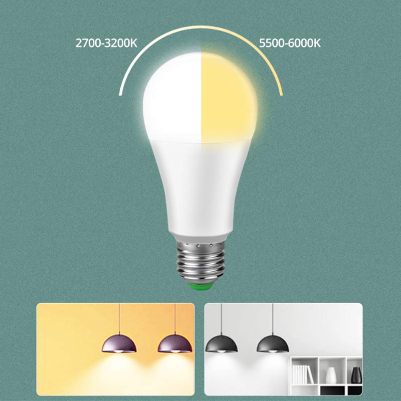 Smart life lighting pære wifi smart home led lys dimmes fjernkontroll stemmestyring kompatibel