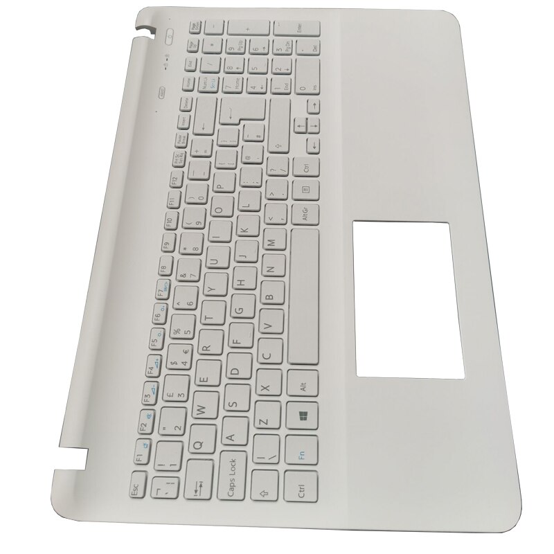 UK laptop keyboard FOR SONY VAIO Vaio SVF152A29M SVF152a29u without touchpad Palmrest upper Cover