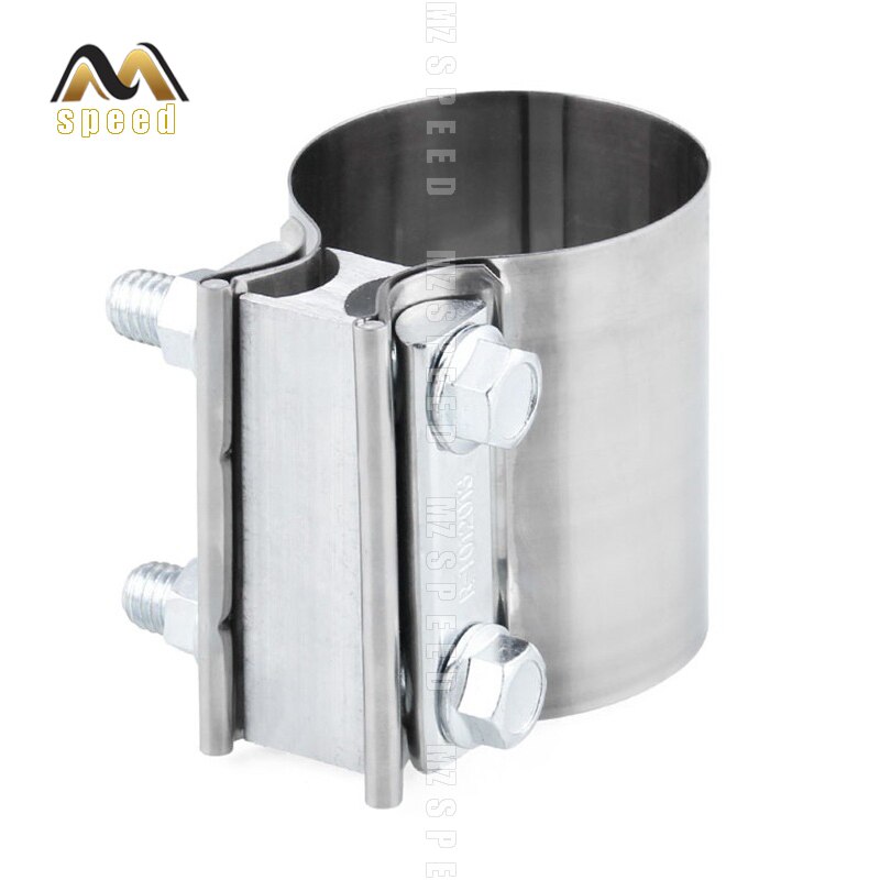 car Accessories Stainless steel Universal exhaust pipe connection hoop Strong steel pipe clamp