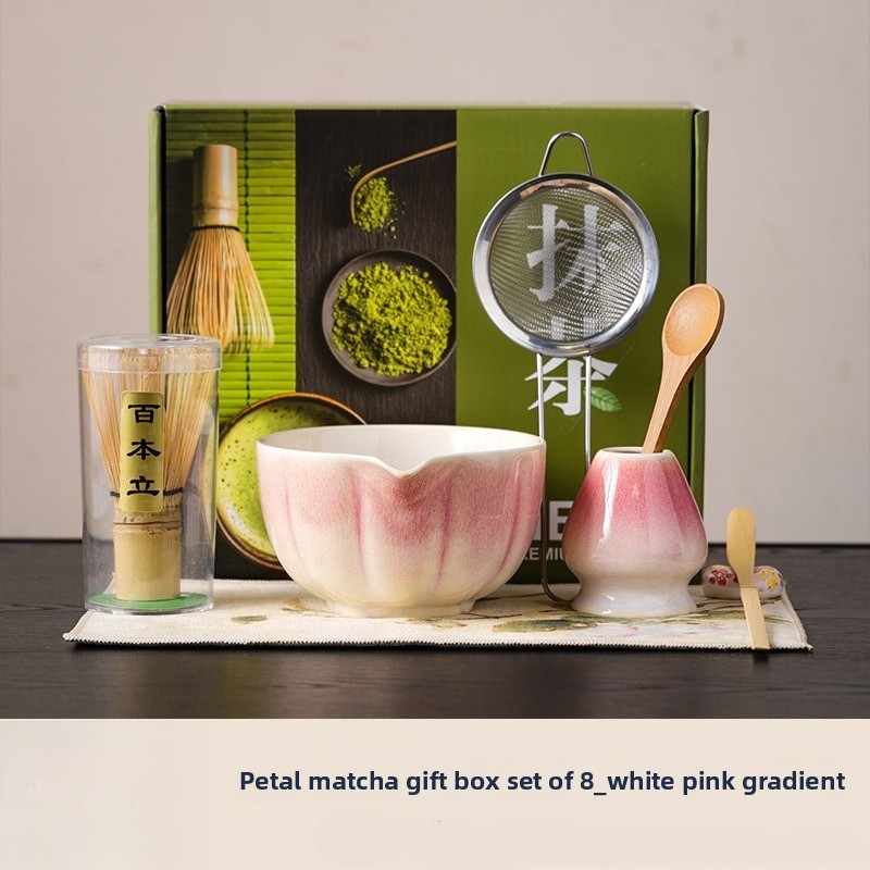7 Stuks Set Japanse Matcha Thee Set Thee Sticks Match Kom Matcha Garde Set Matcha Lepel Thee Maken Gereedschap matcha Borstel