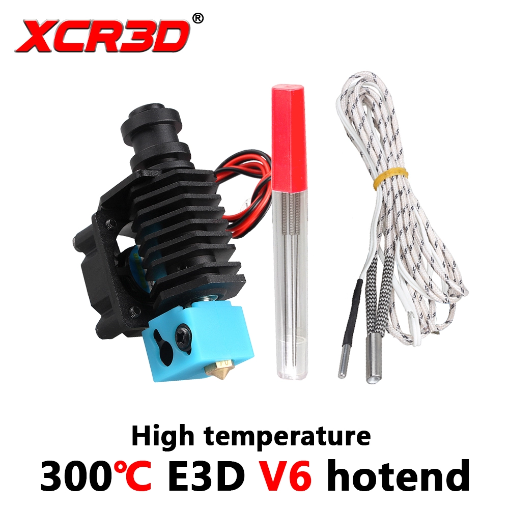 XCR-BP6 3D Drucker Teile hohe temperatur E3D V6 Hotend J-kopf ABS Nylon PETG hohe temperatur Material Heizung druck kopf