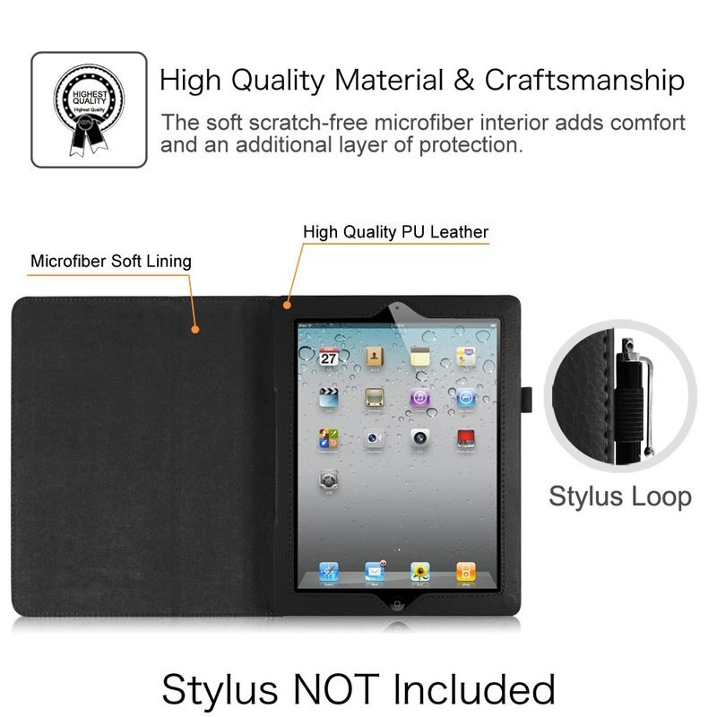 Pour ipad pro 10.5 étui A1701 A1709 A1852 Foilo support housse en cuir pour ipad air étui A2152 A2123 étui pour tablette Funda
