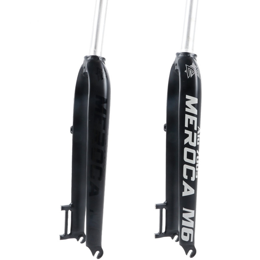 MEROCA Ultra Licht Harde Vork M6 26/27. 5/29 Inch Pure Schijfremmen MTB Mountainbike Fiets Voorvork EEN Kolom