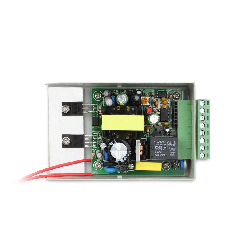Dc12v 3a speciel strømforsyning uden no / nc relæudgang til elektrisk kontroldør adgangskontrolsystem