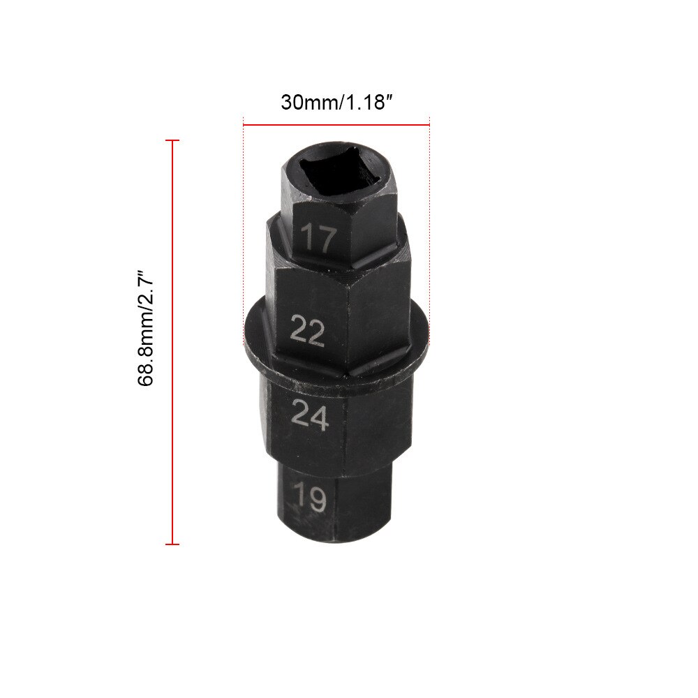 Metal Spindle Removal Tool Equipment Motorcycle 17/19/22/24mm Front