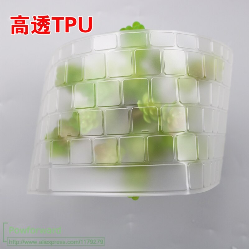 Til huawei matebook 13 laptop 13.3 tommer silikone laptop tastatur cover skin protector: Tpu