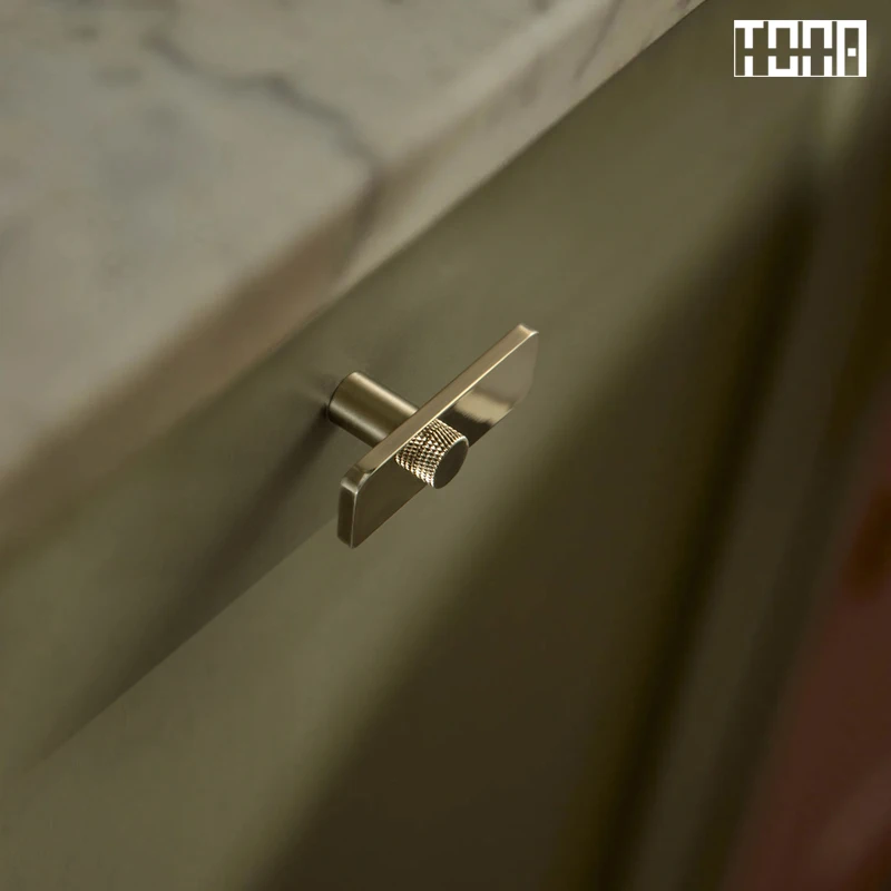 Messing dørhåndtak glanset messing skaphåndtak skuffhåndtak og grep til hjemmet speilblanke møbler håndtak kjøkkenhåndtak